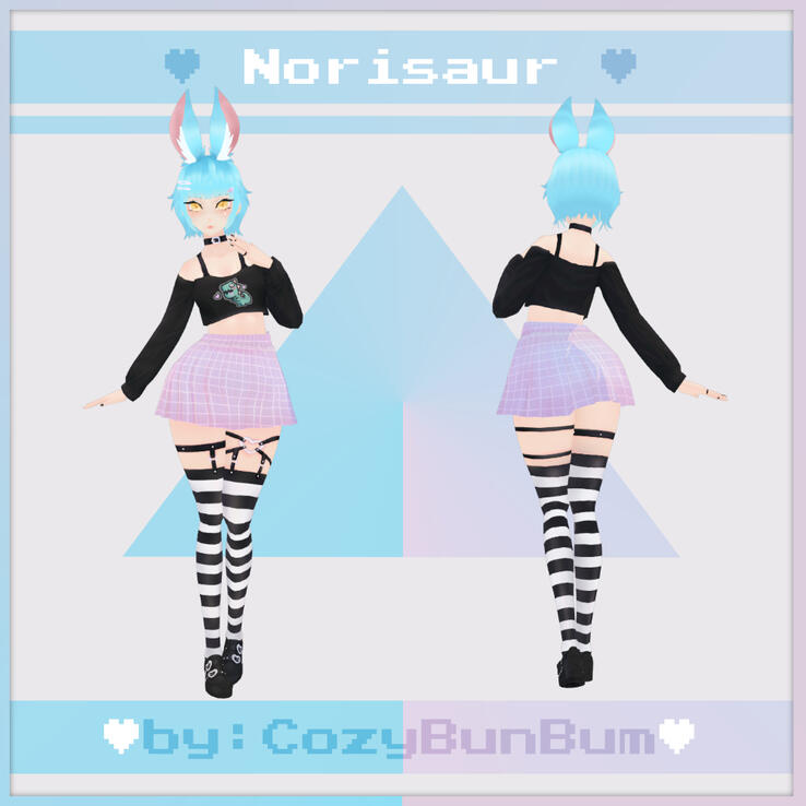 Norisaur VTuber Model