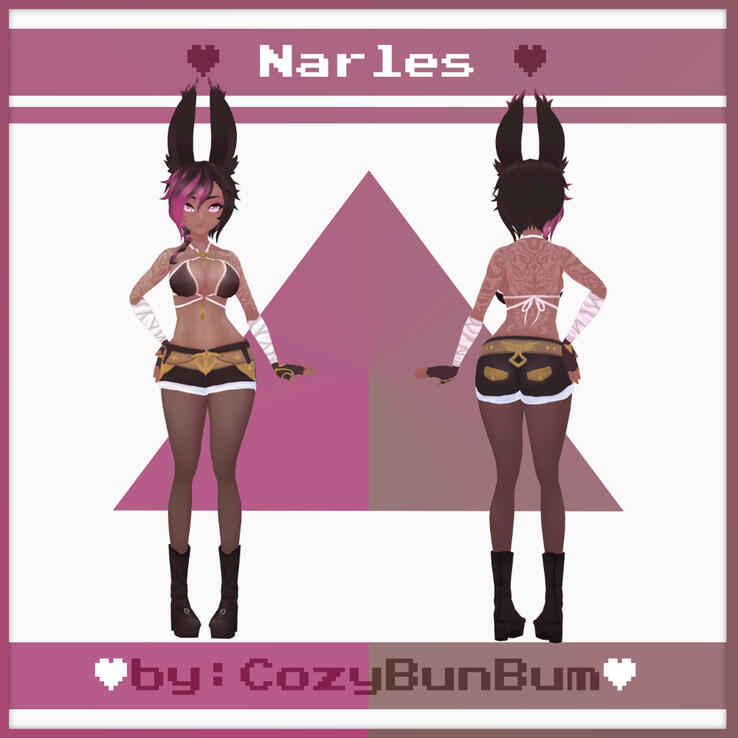 Narles VTuber Model
