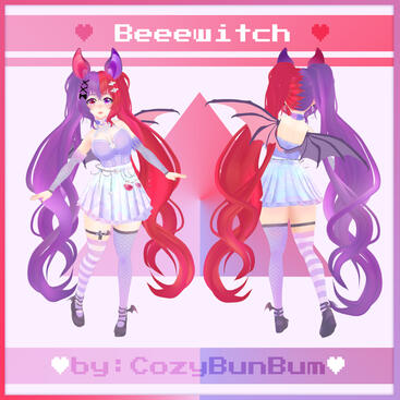 Beeewitch VTuber Model